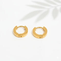 KÁRPÁTHY ékszer Urban Ring aranyozott fülbevaló 13 mm