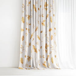 Goldea draperie decorativă luca - frunze de stejar 240x150 cm
