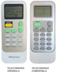 CLASS Telecomanda inlocuitoare compatibila Aer Conditionat Hisense DG11J1-91 (433-1) (HISENSE-DG11J1-91-COMP) - habo