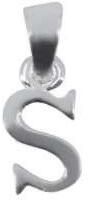 Flippy Pandantiv din Argint 925, Litera S (TEO-05444)