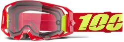  Ochelari atv cross 100% Armatic Enduro Dual Pane, lentila clara, culoare rama rosu (26014042PE) - simoto