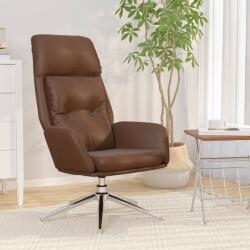 vidaXL Scaun de relaxare, maro, piele naturala GartenMobel Dekor (341286)