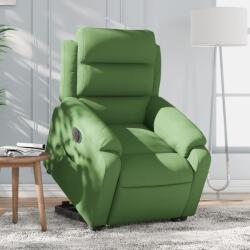 vidaXL Fotoliu electric rabatabil cu ridicare, verde deschis, catifea GartenMobel Dekor (3205117)