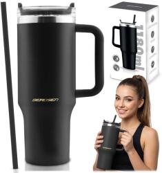Berdsen Pahar termic cu pai 1180 ml negru J-378800 (378800)