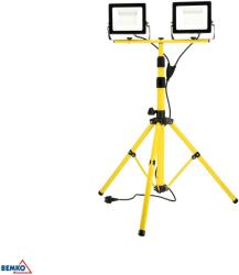Kafler lampă LED dublă cu reflector pe trepied 2x50W 4000K IP65 BM-C52-TRIPOD-250-4K (C52-TRIPOD-250-4K)