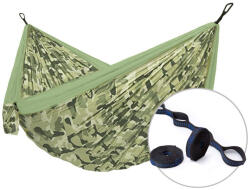 Hamaka Camping double + Slap Strap light green