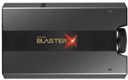 Creative Placa de sunet Creative Sound BlasterX G6, USB-C, 7.1HD Audio Card w/Headphone Amplif, Negru (70SB177000003)