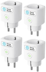 MEROSS Releu inteligent Smart plug MEROSS MSS315CFH-EU energy monitoring (Matter) (Set of 4 pcs) (60060) - 24mag