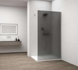 POLYSAN Esca - Walk-In Zuhanyfülke 120x210 cm, Antidrop, füstszínű matt üveg/króm ES1412-01 (ES1412-01)