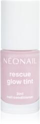 NEONAIL Rescue Glow Tint 3in1 Nail Conditioner подхранващ лак за нокти цвят Glitter Violet 7.2ml
