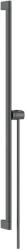 Hansgrohe Unica - Bară de duș 95 cm, cu furtun de duș, crom negru periat 24405340 (24405340)