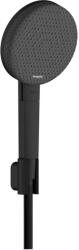 Hansgrohe Raindance Alive Select S - Set pară de duș, suport și furtun, 3 jeturi, EcoSmart, negru mat 24612670 (24612670)
