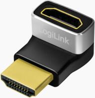 LogiLink HDMI adapter, A/M - A/F, 270 szögben, 8K/60 Hz, fekete/szürke (AH0007A) (AH0007A) - primanet