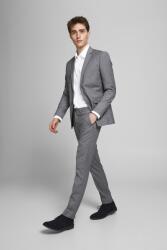 Jack & Jones Jack & Jones, Franco extra szűk fazonú öltöny, Melange szürke, 46 (12181339-LIGHT-GREY-MELANGE-46)