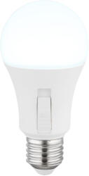 GLOBO Szabályozható E27 LED 9W 230V, 830lm, CCTizzó, csúszókapcsoló, lépcsős kapcsoló, 3000/4000/6500K - Globo 10615 (10615)