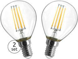 GLOBO E14 LED kisgömb 4W, 400lm, 3000K, 2db/bliszter - Globo 10585-2K (10585-2K)