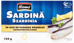Hamé szardínia 125g növényi olajban