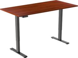 Alza Table ET2 Essential fekete + 120 × 80 cm-es gesztenye laminált asztallap (BUN) - alza - 115 990 Ft