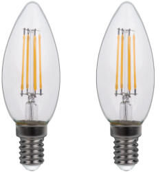 GLOBO E14 LED gyertya 4W, 400lm, 3000K, 2db/bliszter - Globo 10583-2K (10583-2K)