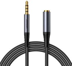 JOYROOM SY-A09 cablu audio, 3.5 mm, 1.2 m, Negru (JR-SY-A09-BLK)