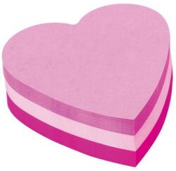 3M Notite adezive inima cub Post-It Fun Notes 70 mm x 70 mm 225 file/bloc 3M 2007H (2007H)