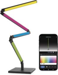 EMOS GoSmart LED Állólámpa, 175 cm, meleg fehér / RGBIC, WiFi, fekete (1555034000)
