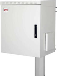 Lande LN-SBO-IP5509U6045-LG SAFEbox 19" 9U 600x450 kültéri szürke fali rack szekrény (SBOIP5509U6045) - pepita