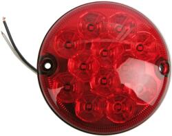 MULTIPA Hátsó ködlámpa, kerek, 140 mm, 14× LED, 12/24 V (MULTRL140H)