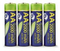 Gembird 2000mAh AA Ni-MH akkumulátor 4db/csomag (EG-BA-AA20R4-01) (EG-BA-AA20R4-01)