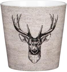 Scheurich kaspó kerámia Noble Deer Ø 16 x 15 cm krém-bézs 3, 84 l térfogat