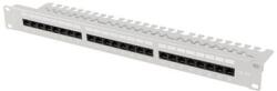 Lanberg 24 port 1U cat. 6A UTP fekete patch panel (PPUA-1124-S) (PPUA-1124-S)