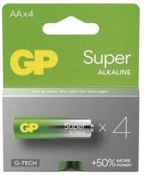 GP Batteries B01214 Super AA (LR6) alkáli ceruzaelem 4db (B01214)