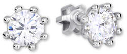 Soliter Brilio Silver Cercei din argint cu cristal 436 001 00417 04
