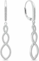 Brilio Silver Cercei de lux cu zirconii EA114W