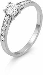 Soliter Brilio Inel din aur alb cu cristale 229001 00668 07 57 mm