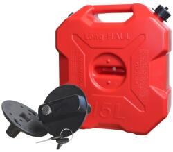 EMD4X4 Pachet Suport și Canistră de 15L, 37 x 15 x 40 cm, din plastic cu supapă de aerisire și furtun flexibil de turnare inclus, roșu, Emd4x4 (CAN-15L-SET)