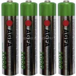 AgfaPhoto Mikroceruza akku AAA NiMH, 1, 2V 900 mAh, 4 db, AgfaPhoto HR3, HR03, UO100557, DC2400, DC2400B4N, LR03 (802756) (802756)