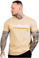GymBeam Tricou pentru bărbați Grow T-shirt Sand S