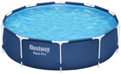  Piscina cu cadru metalic, Ø 305 cm, H 76 cm, capacitate 4.7 m³, cu pompa de filtrare (6941607329221) Piscina