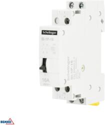Schelinger Impulzrelé 1P 16 A 20-as típus, 2 modul, 250 V, IP20 Schelinger BM-A63-SI-1P-16-20 (BM-A63-SI-1P-16-20)