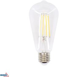 BEMKO LED filament izzó E27 ST64 7W 950 lm 2700 K BM-D86-FLB-E27-ST64-070-2K (BM-D86-FLB-E27-ST64-070-2K)