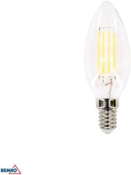 BEMKO LED filament gyertyaizzó E14 6W 750 lm 4000K BM-D86-FLB-E14-C35-060-4K (BM-D86-FLB-E14-C35-060-4K)