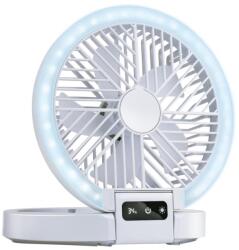  Výrobce po 1 ks LED újratölthető asztali ventilátor, 3, 7 V, 1200 mAh 8711252436487 (P7709)