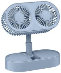  Výrobce po 1 ks Újratölthető asztali ventilátor 3, 7V 1200 mAh kék 8711252436401 (P7713)