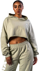 NEBBIA STRONG BEAUTY Oversized Hoodie OWN YOUR POWER 433 light green Női melegítőfelső XS/S