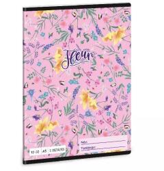 Ars Una Fleur: caiet cu linii - clasa 3, 12 - 32, A5 (53603661)