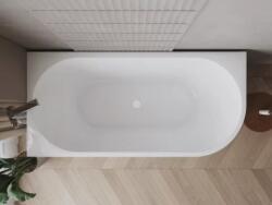 Coloana Cada freestanding Coloana Laguna 160x80 cm acril alb stanga (2100000064397)