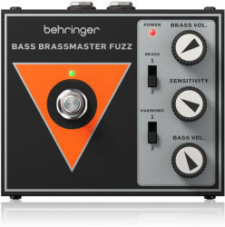 BEHRINGER Bass Brassmaster Fuzz pedál gitárhoz és basszus gitárhoz (BASS BRASSMASTER FUZZ)