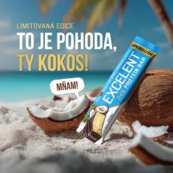 Nutrend Baton proteic NUTREND EXCELENT, 85 g, cocos în ciocolată cu lapte
