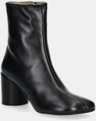 MM6 Maison Margiela botine pentru femei din piele 9BYH-OBD3CW_99X (S59WU0235.P3628)
